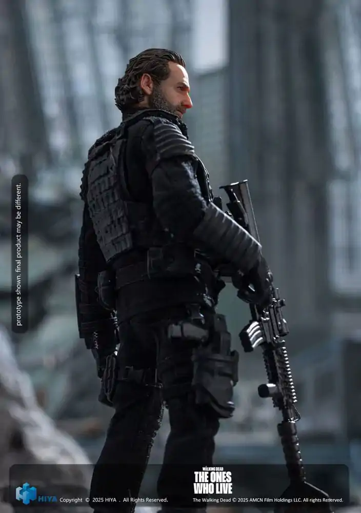 The Walking Dead: The Ones Who Lived Exquisite Super Series 1/12 Rick 16 akciófigura cm termékfotó