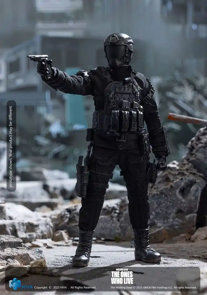 The Walking Dead: The Ones Who Lived Exquisite Super Series 1/12 Rick 16 akciófigura cm termékfotó