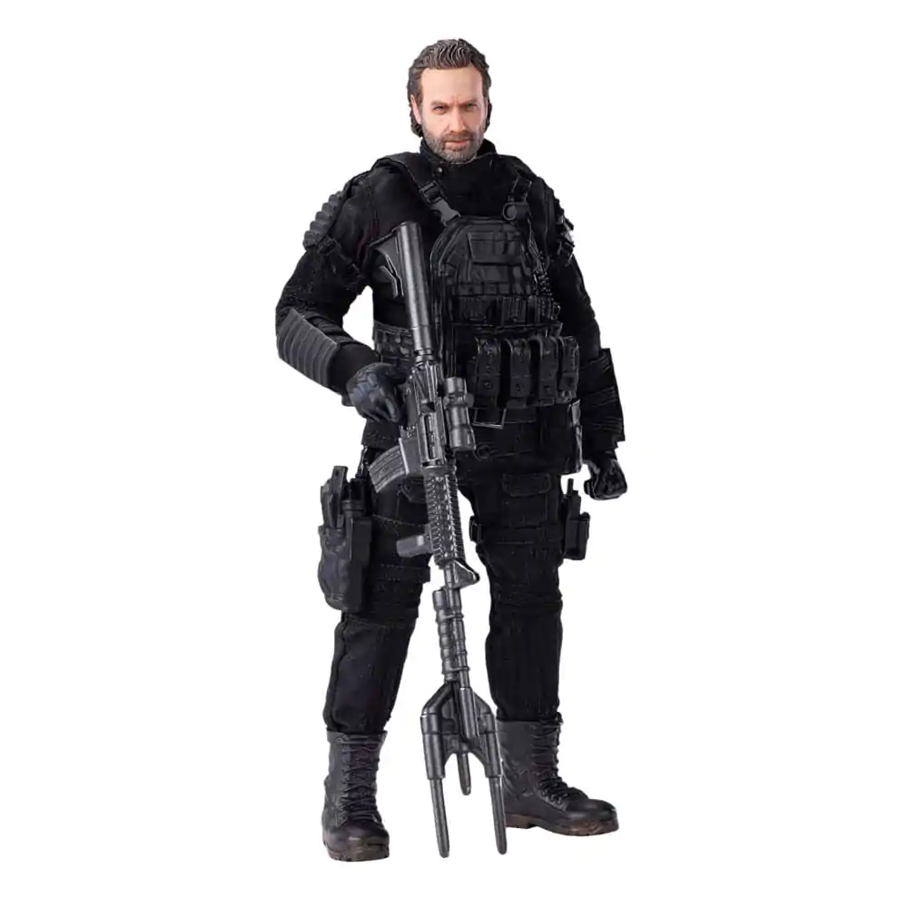 The Walking Dead: The Ones Who Lived Exquisite Super Series 1/12 Rick 16 akciófigura cm termékfotó