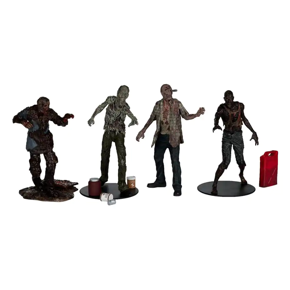 The Walking Dead Walkers 4 db-os akciófigura csomag 13 cm termékfotó