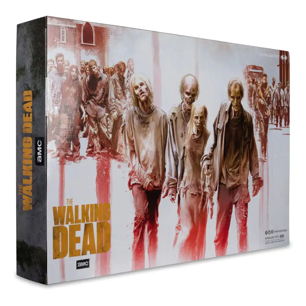 The Walking Dead Walkers 4 db-os akciófigura csomag 13 cm termékfotó