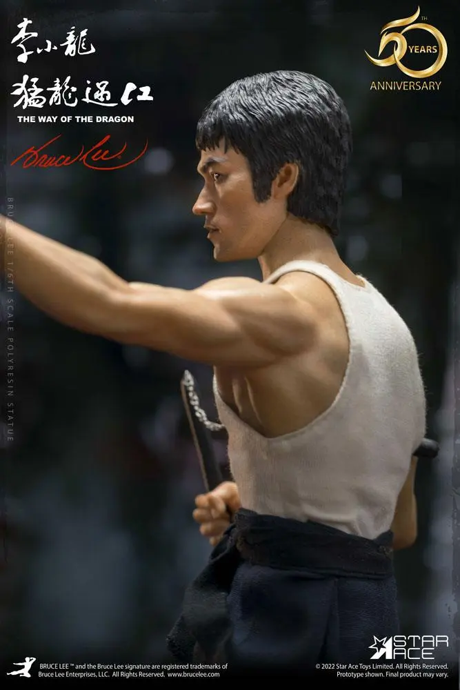 The Way of the Dragon My Favourite Movie 1/6 Tang Lung (Bruce Lee) (Deluxe Version) szobor figura 32 cm termékfotó