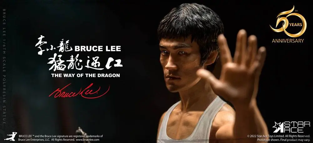 The Way of the Dragon My Favourite Movie 1/6 Tang Lung (Bruce Lee) (Deluxe Version) szobor figura 32 cm termékfotó