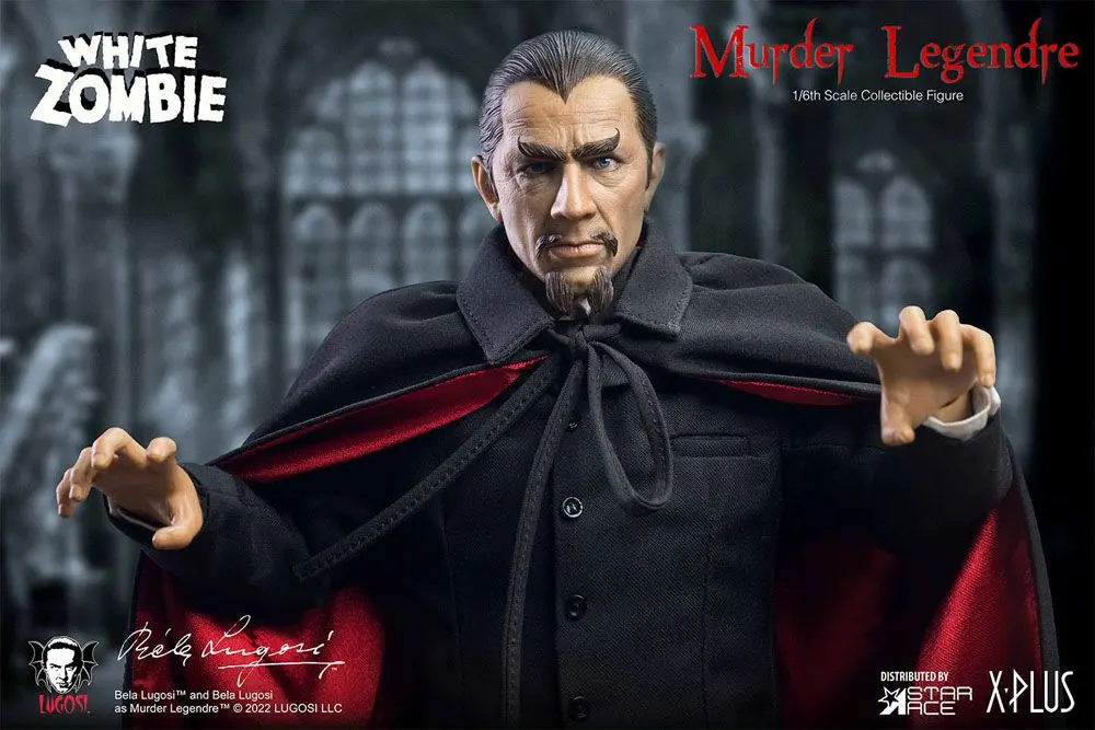 The White Zombie My Favourite Movie 1/6 Murder Legendre (Bela Lugosi) akciófigura 30 cm termékfotó