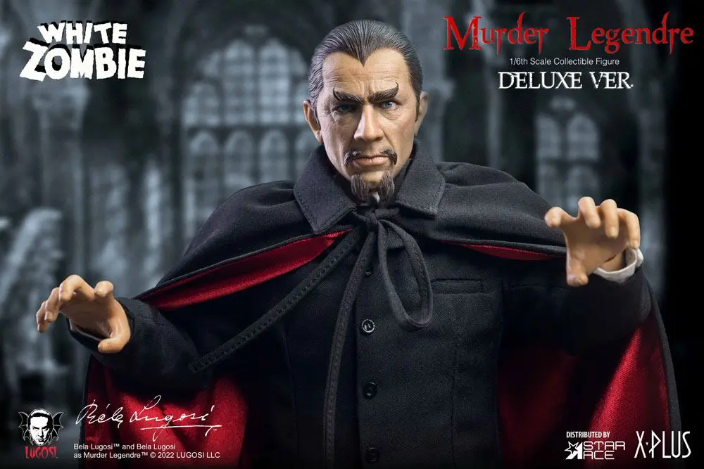 The White Zombie My Favourite Movie 1/6 Murder Legendre (Bela Lugosi) Deluxe Ver. akciófigura 30 cm termékfotó