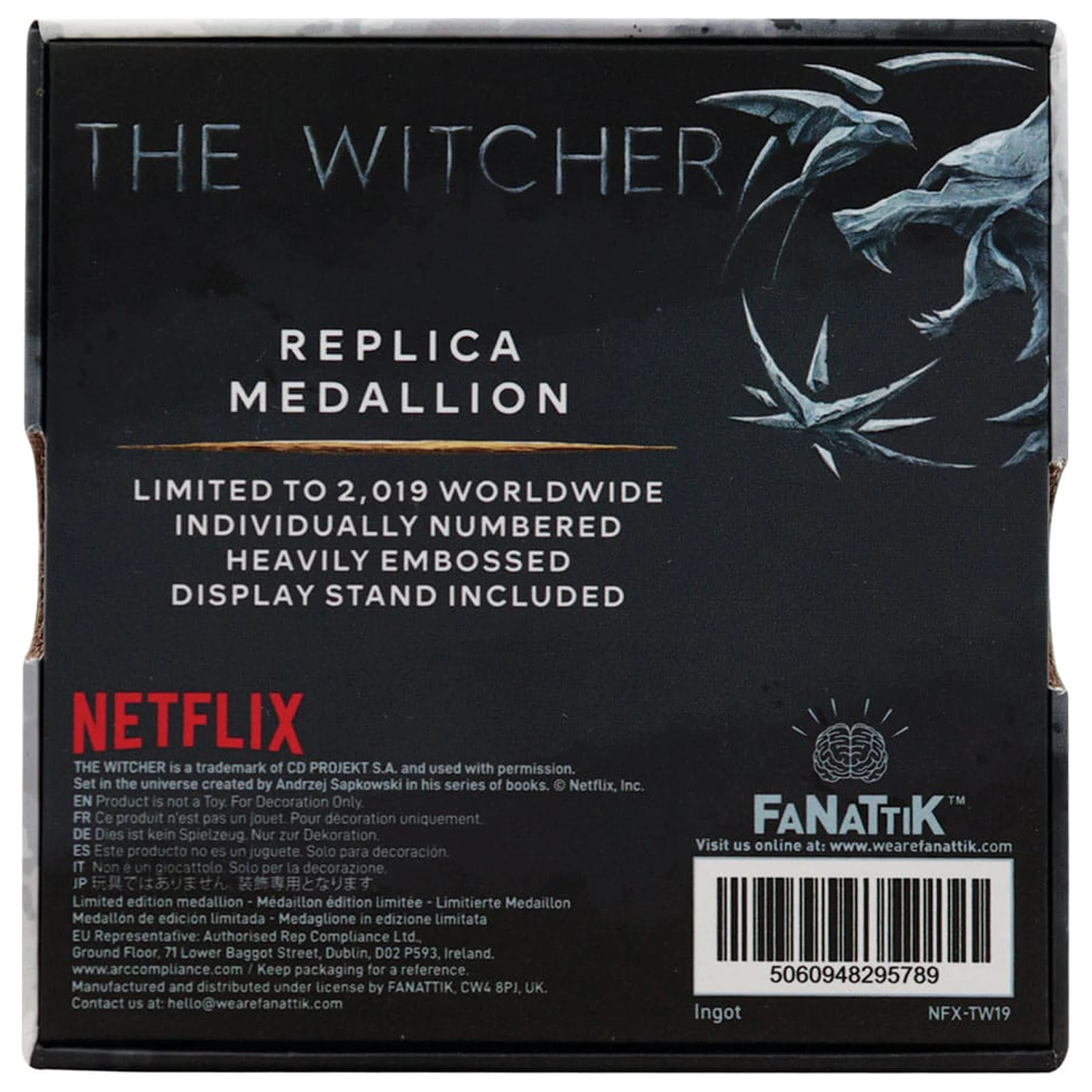 The Witcher 1/1 Geralt´s Medallion nyaklánc replika  termékfotó