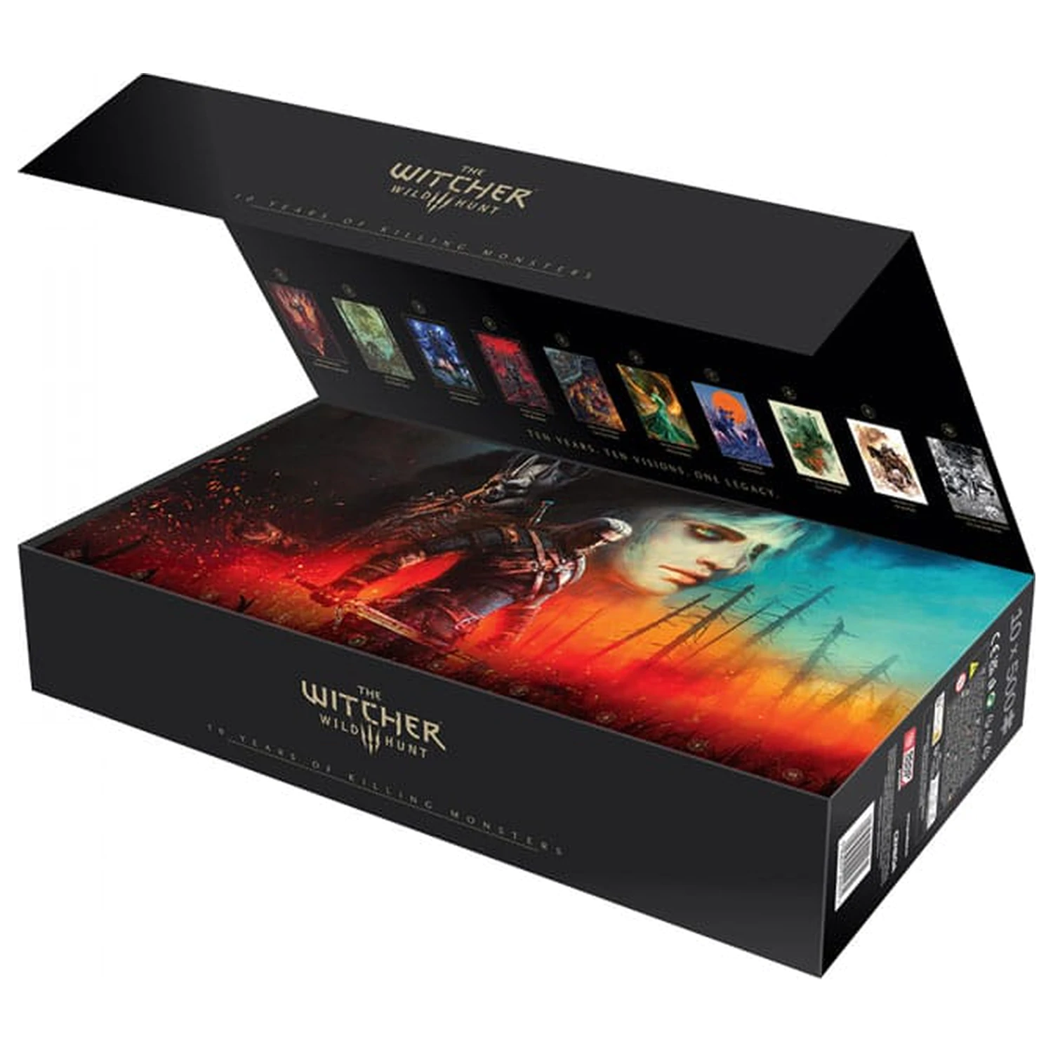 The Witcher 10th Anniversary Collection 10 db-os puzzle csomag (500 darab)               termékfotó