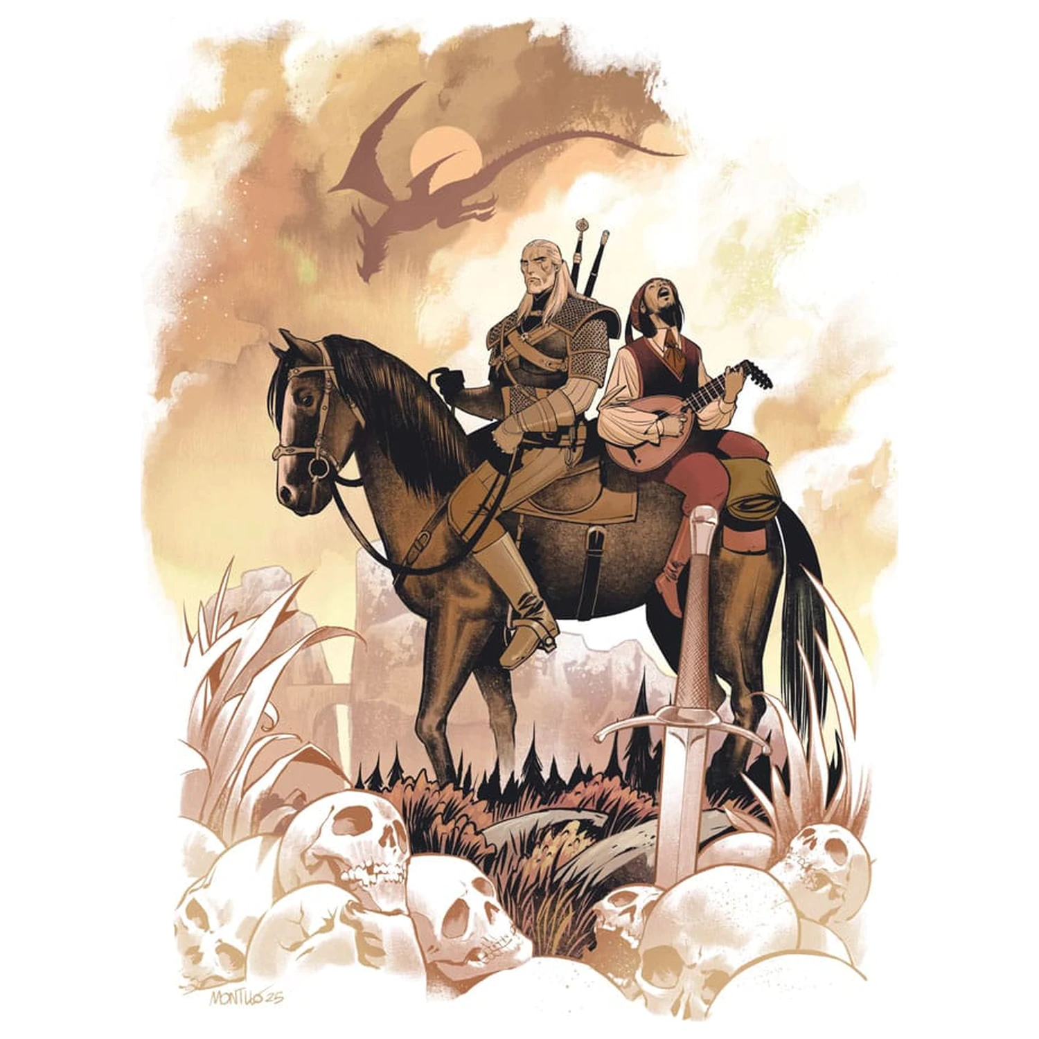 The Witcher 10th Anniversary Collection 10 db-os puzzle csomag (500 darab)               termékfotó