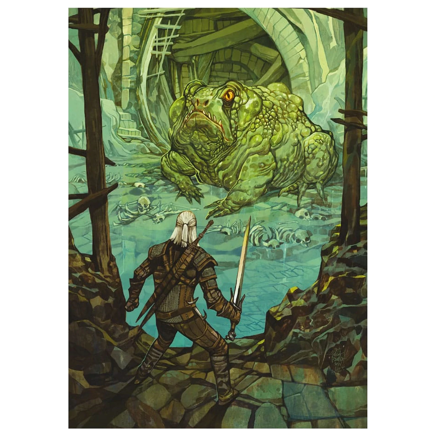 The Witcher 10th Anniversary Collection 10 db-os puzzle csomag (500 darab)               termékfotó