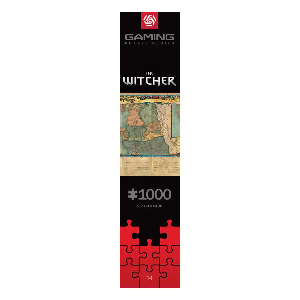 The Witcher 3 Gaming The Northern Kingdoms puzzle (1000 darab) termékfotó