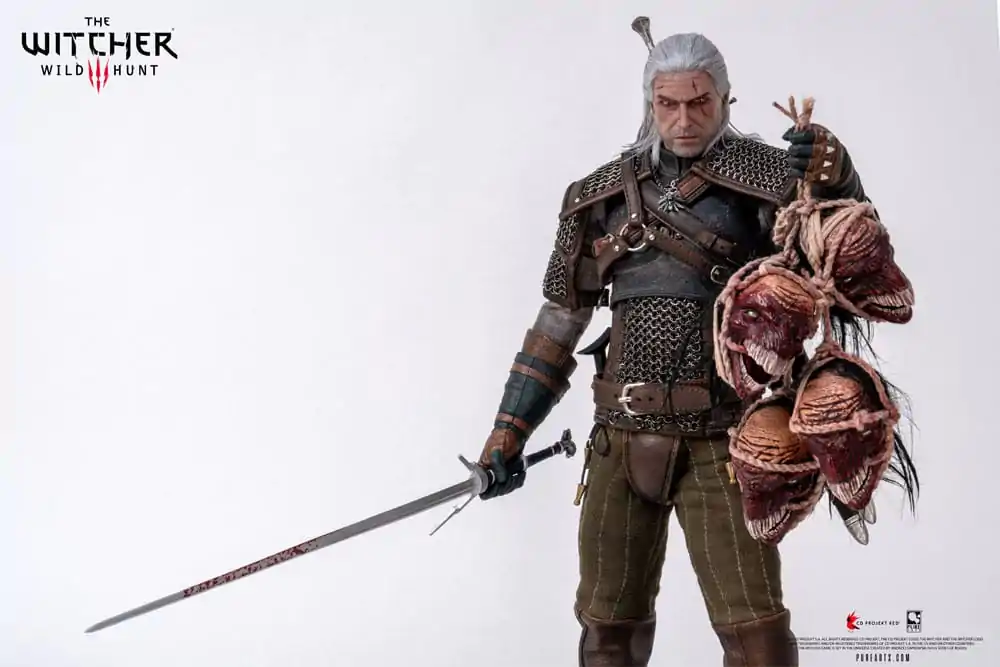 The Witcher 3: Wild Hunt 1/6 Geralt of Rivia akciófigura 30 cm termékfotó