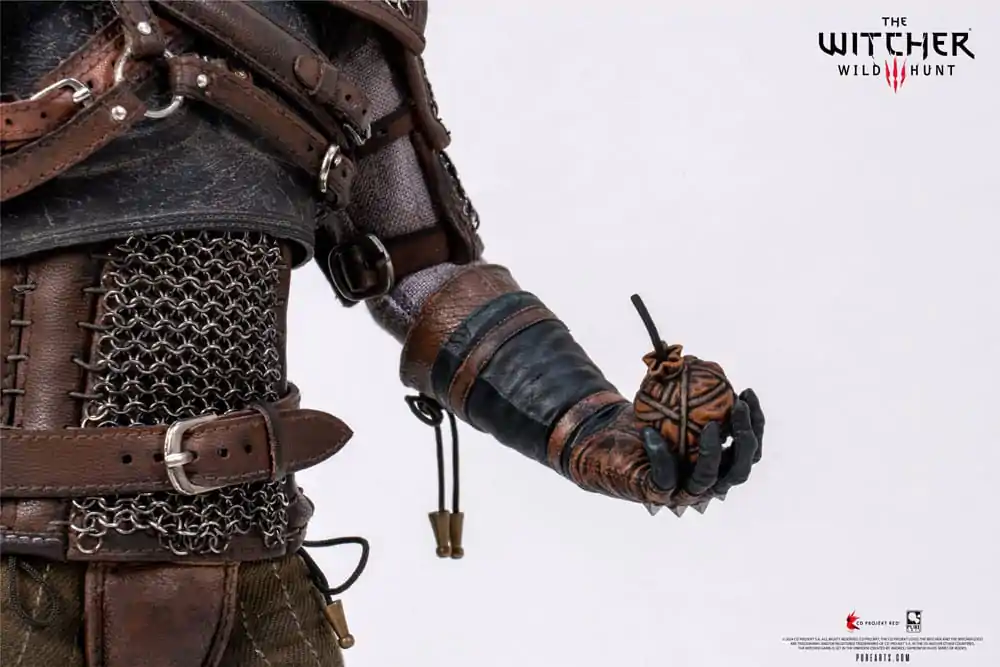 The Witcher 3: Wild Hunt 1/6 Geralt of Rivia akciófigura 30 cm termékfotó