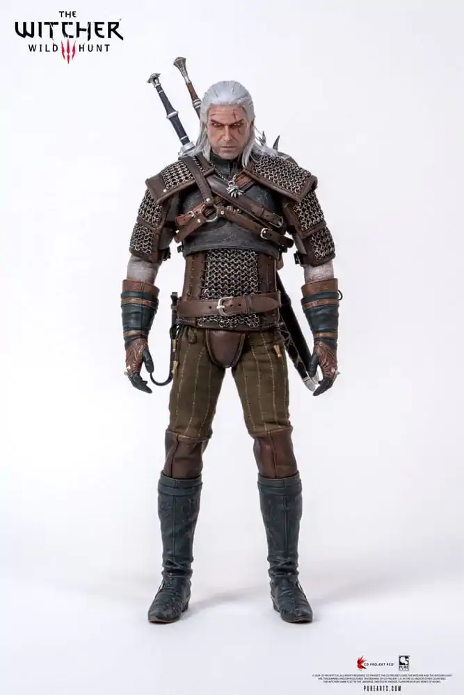 The Witcher 3: Wild Hunt 1/6 Geralt of Rivia akciófigura 30 cm termékfotó