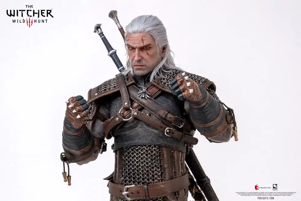 The Witcher 3: Wild Hunt 1/6 Geralt of Rivia akciófigura 30 cm termékfotó