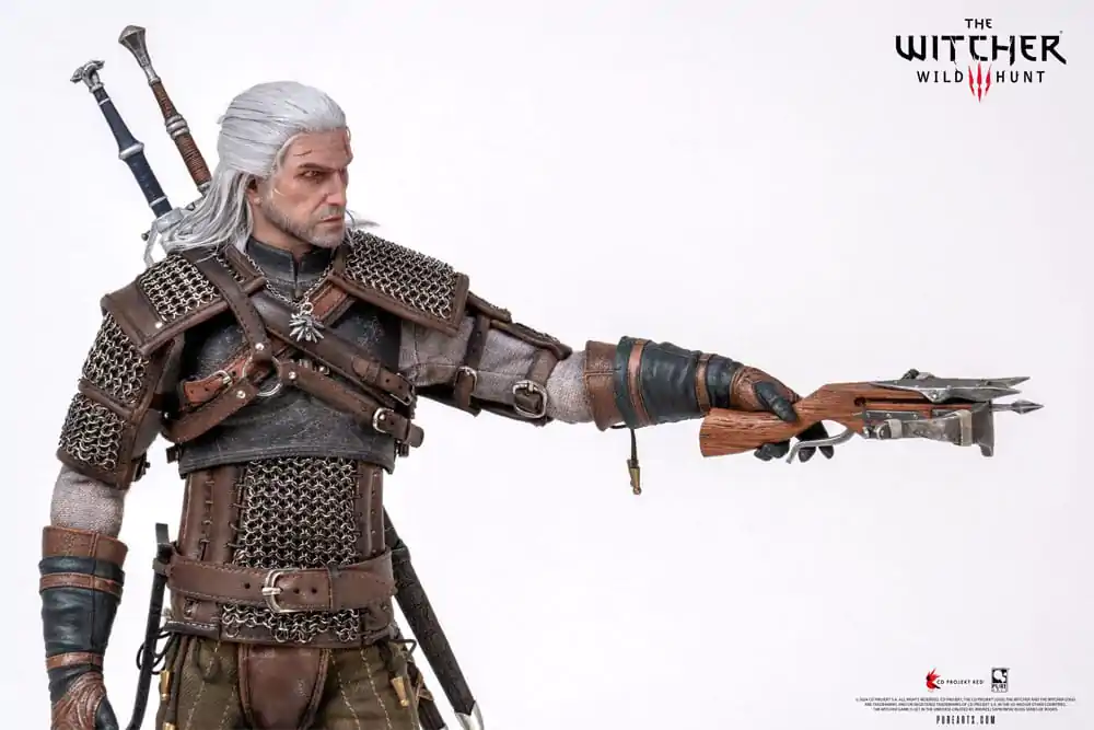 The Witcher 3: Wild Hunt 1/6 Geralt of Rivia akciófigura 30 cm termékfotó