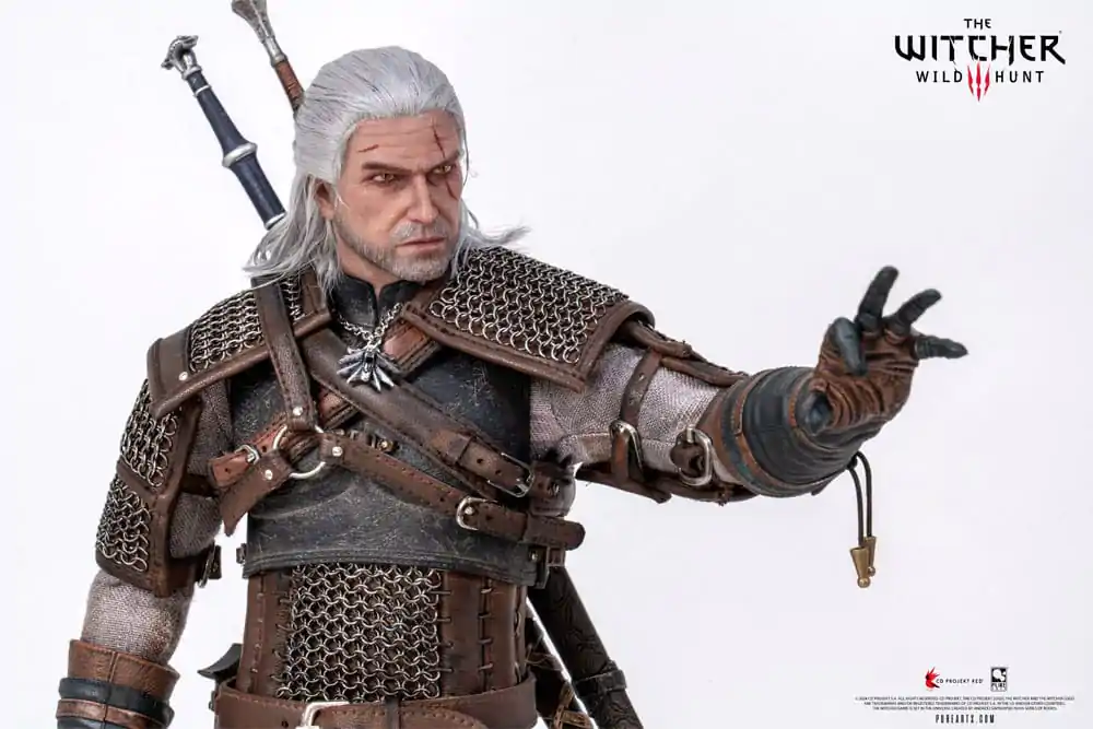 The Witcher 3: Wild Hunt 1/6 Geralt of Rivia akciófigura 30 cm termékfotó