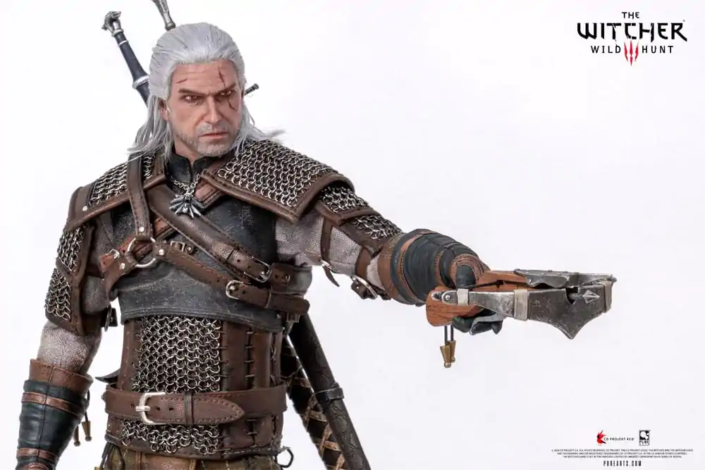 The Witcher 3: Wild Hunt 1/6 Geralt of Rivia akciófigura 30 cm termékfotó