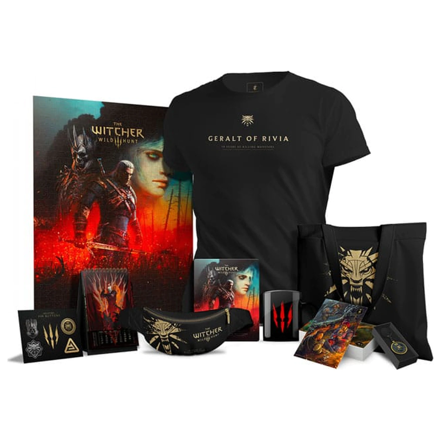 The Witcher 3: Wild Hunt 10th Anniversary Monster Slayer Kit ajándékcsomag termékfotó