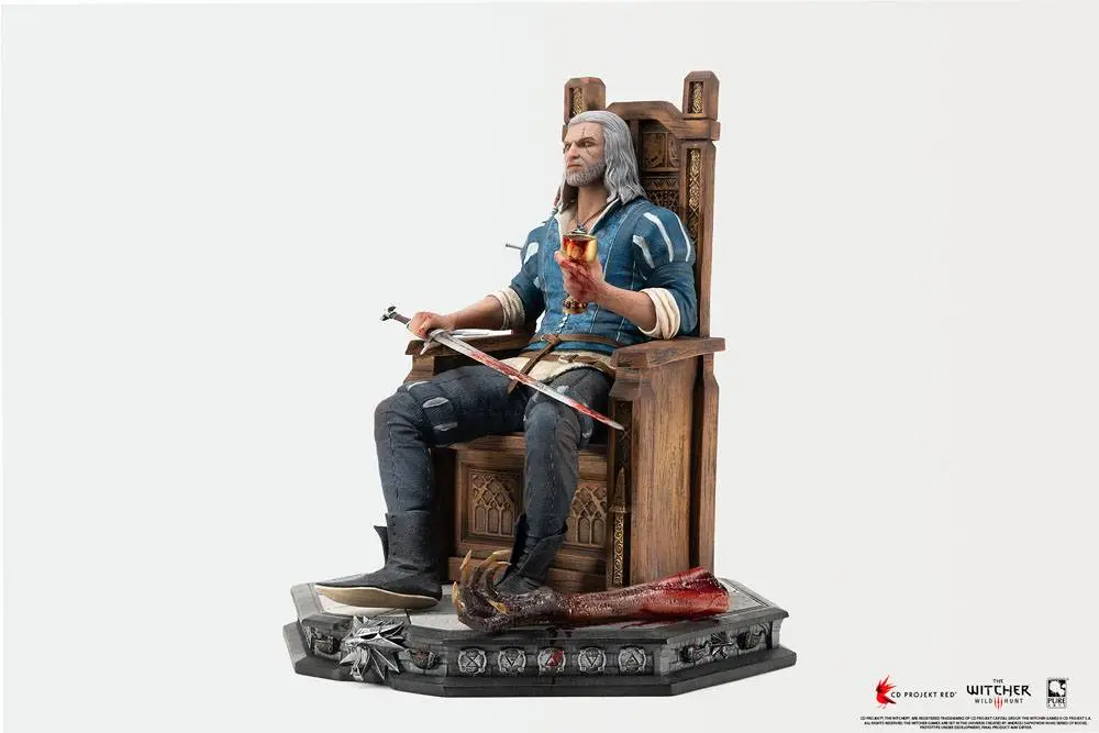 The Witcher 3: Wild Hunt - Blood and Wine szobor figura 1/6 Geralt 29 cm termékfotó
