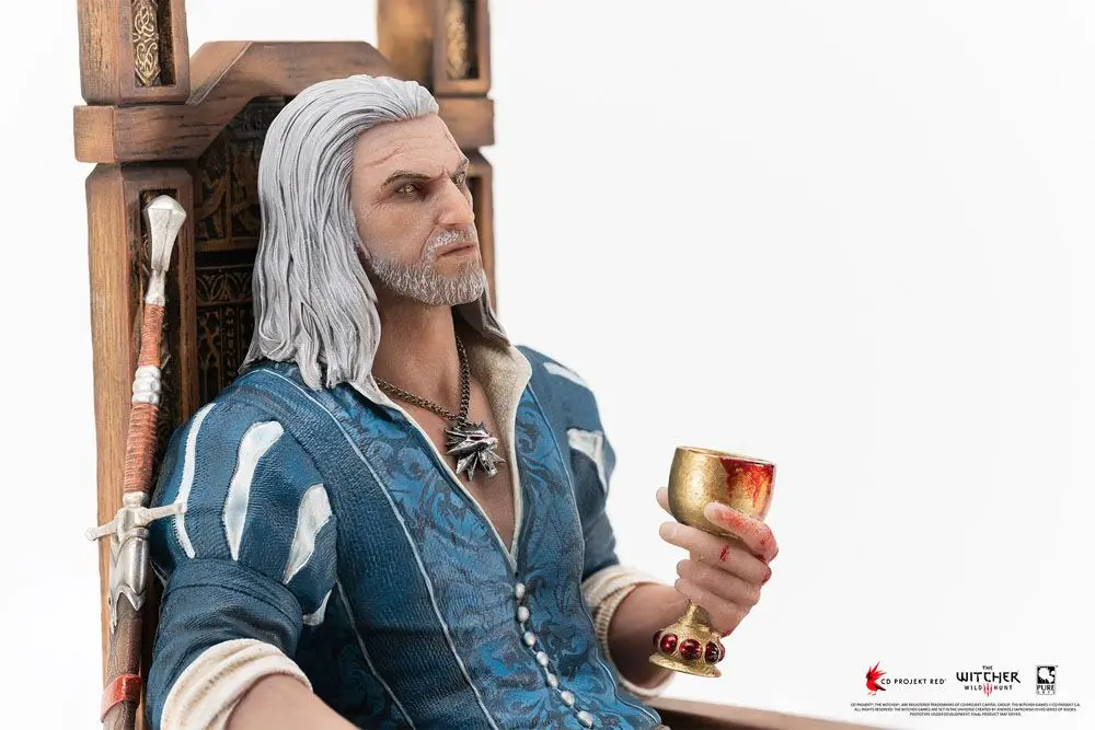 The Witcher 3: Wild Hunt - Blood and Wine szobor figura 1/6 Geralt 29 cm termékfotó