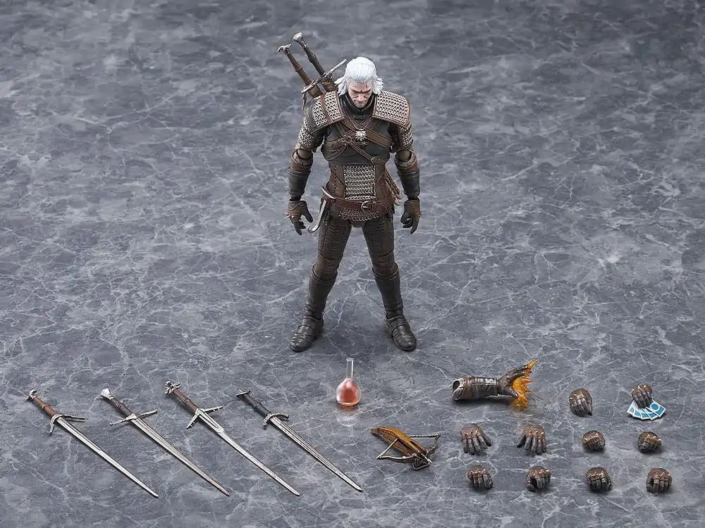 The Witcher 3: Wild Hunt Figma akciófigura Geralt 16 cm termékfotó