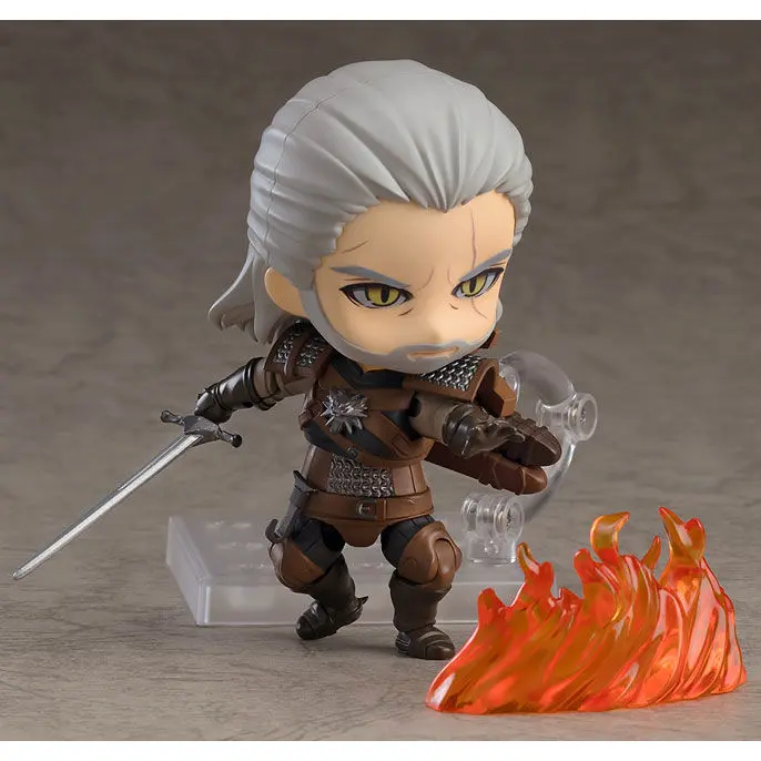 The Witcher 3 Wild Hunt Geralt de Rivia Nendoroid figura 10cm termékfotó