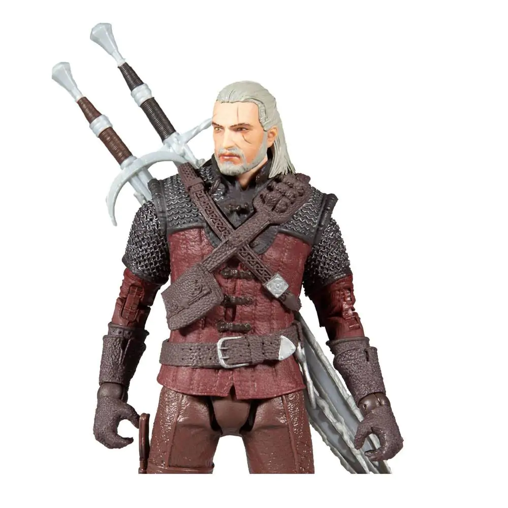 The Witcher 3: Wild Hunt Geralt of Rivia (Wolf Armor) akciófigura 18 cm termékfotó