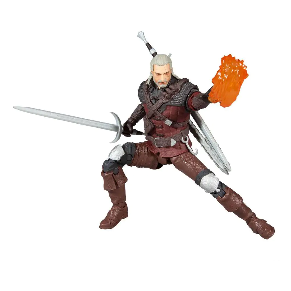 The Witcher 3: Wild Hunt Geralt of Rivia (Wolf Armor) akciófigura 18 cm termékfotó