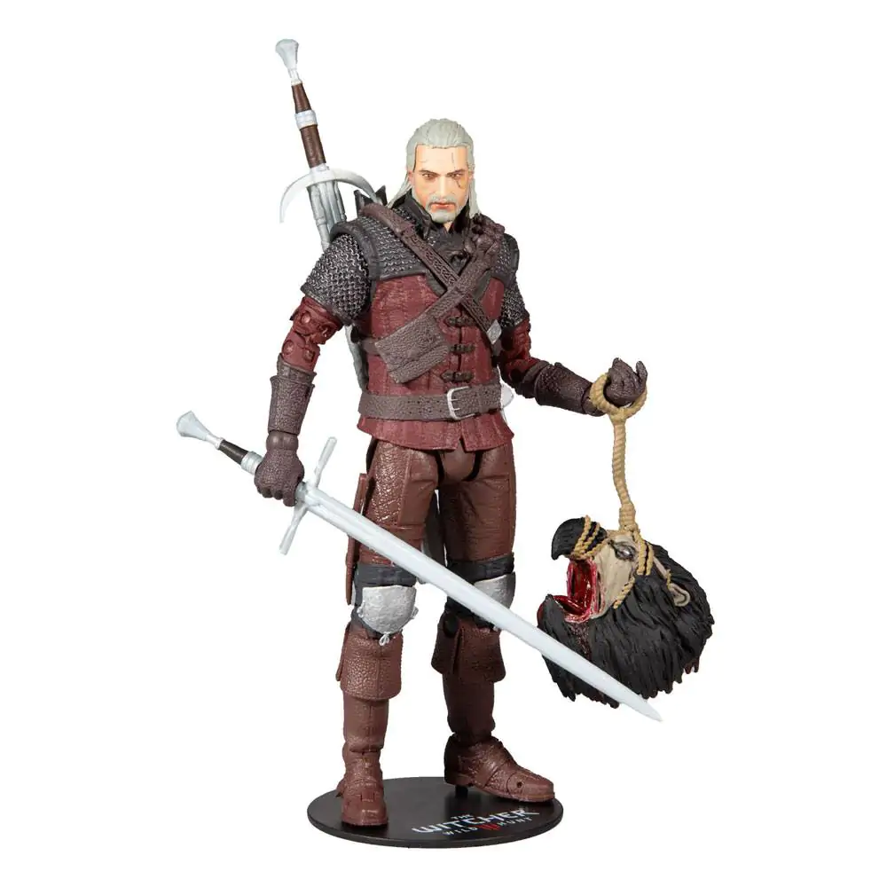 The Witcher 3: Wild Hunt Geralt of Rivia (Wolf Armor) akciófigura 18 cm termékfotó