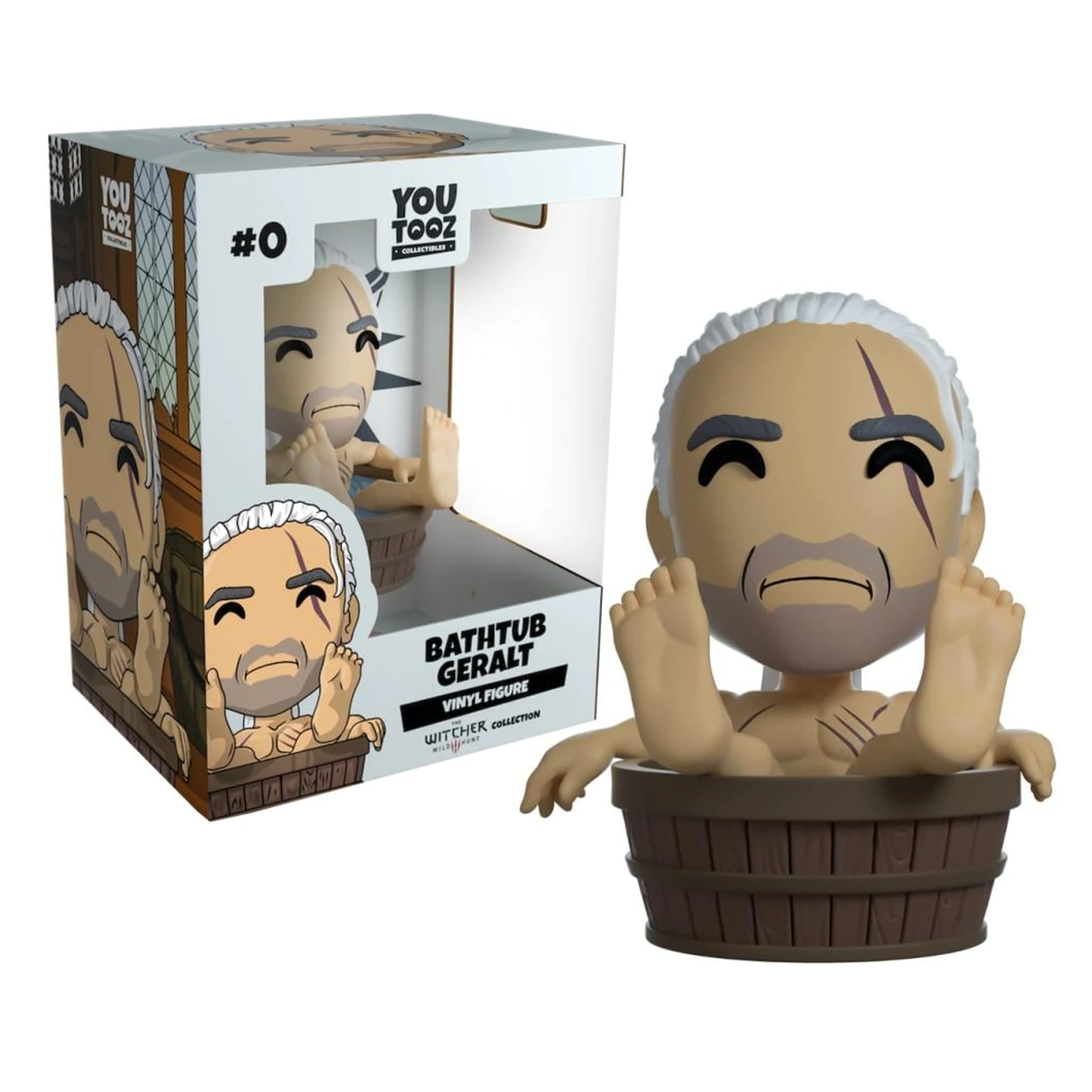 The Witcher Bathtub Geralt figura Youtooz 8cm termékfotó