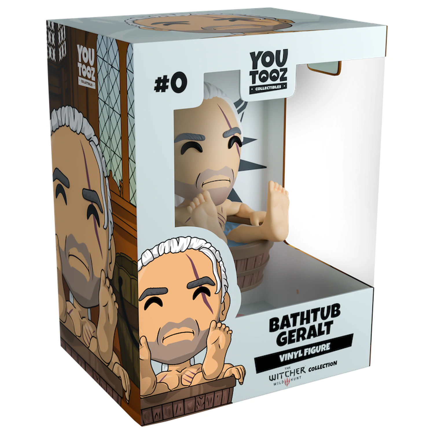 The Witcher Bathtub Geralt figura Youtooz 8cm termékfotó