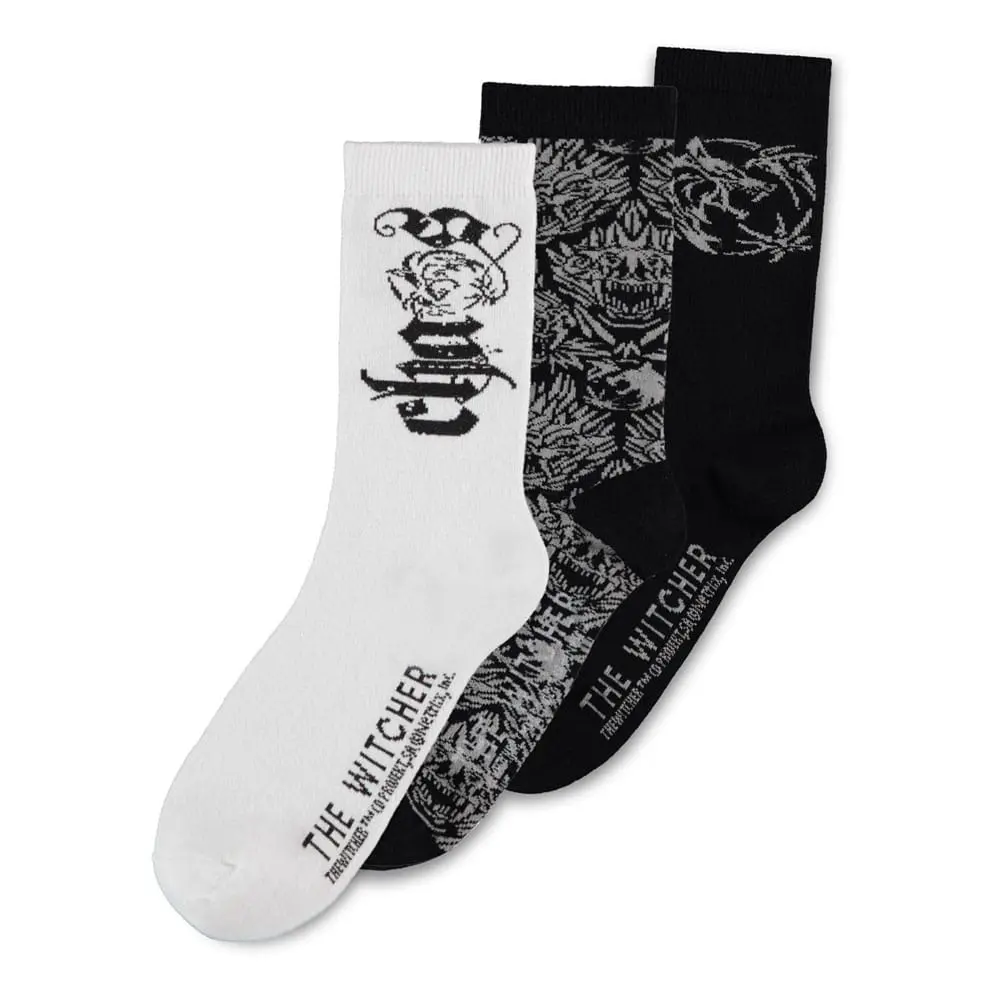 The Witcher Chaos Magic 3 db-os zokni csomag 39-42 termékfotó