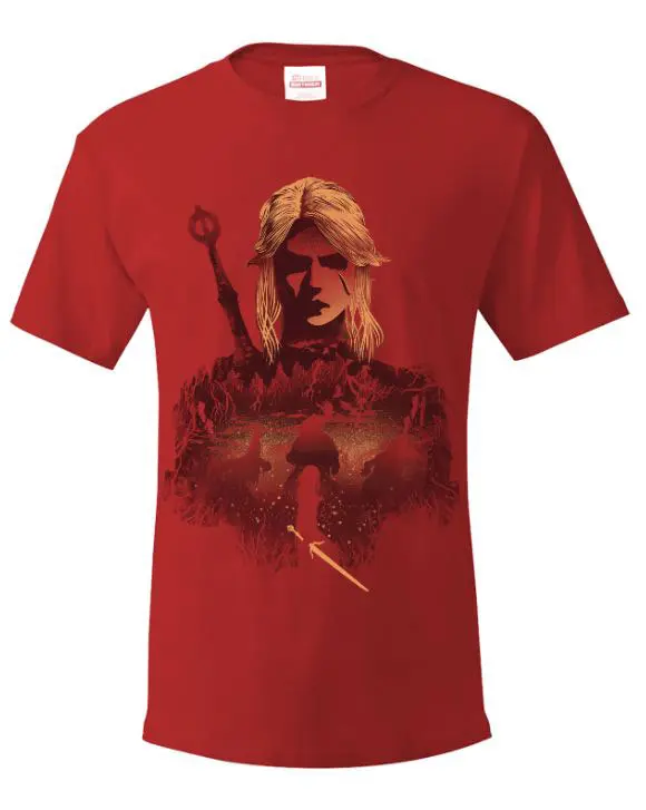 The Witcher Ciri and Crones póló termékfotó