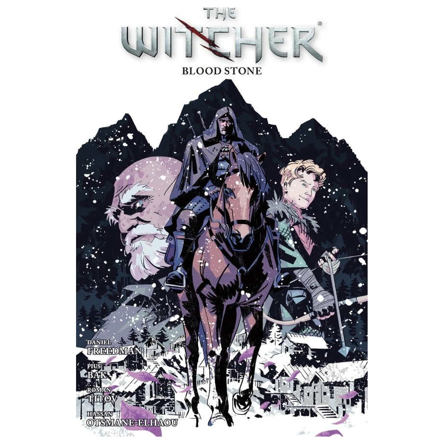 The Witcher Comic Volume 11: Blood Stone Trade Paperback angol nyelvű termékfotó