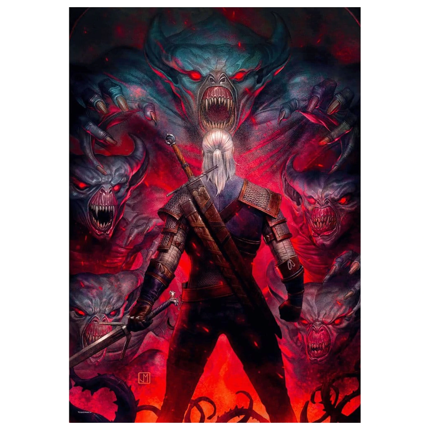 The Witcher Corvo Bianco puzzle (1000 darab) termékfotó