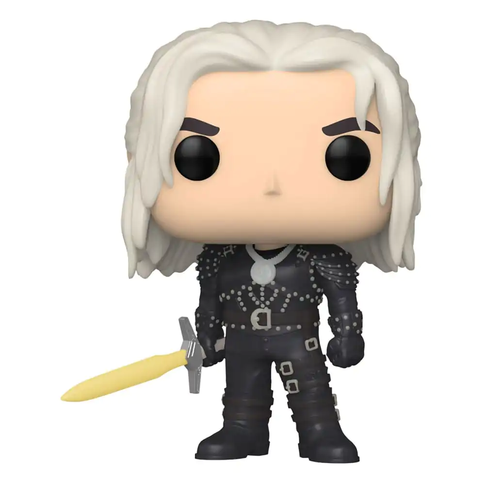 The Witcher POP! TV Vinyl Figure Geralt w/ sword (GW) 9 cm termékfotó