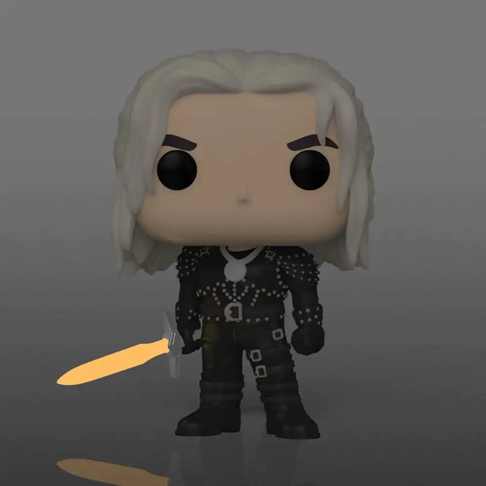 The Witcher POP! TV Vinyl Figure Geralt w/ sword (GW) 9 cm termékfotó