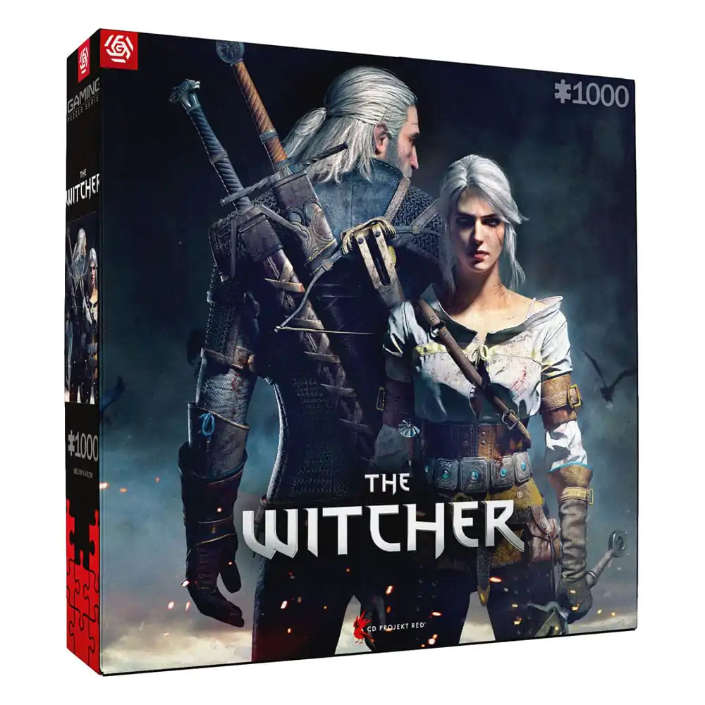 The Witcher Gaming Geralt & Ciri puzzle (1000 darab) termékfotó