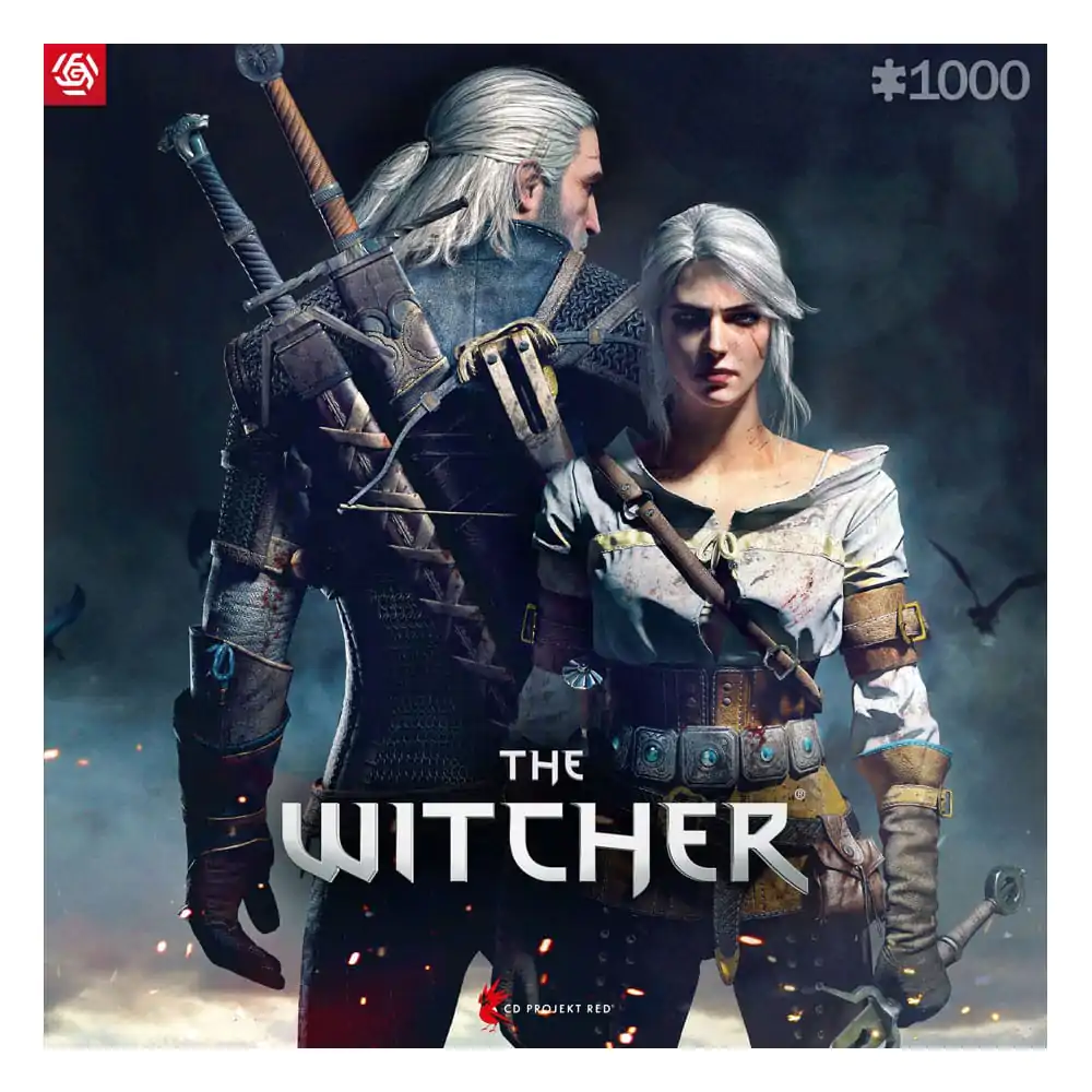 The Witcher Gaming Geralt & Ciri puzzle (1000 darab) termékfotó