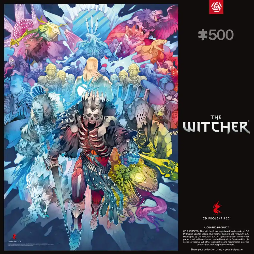 The Witcher Gaming Monster Faction puzzle (500 darab) termékfotó