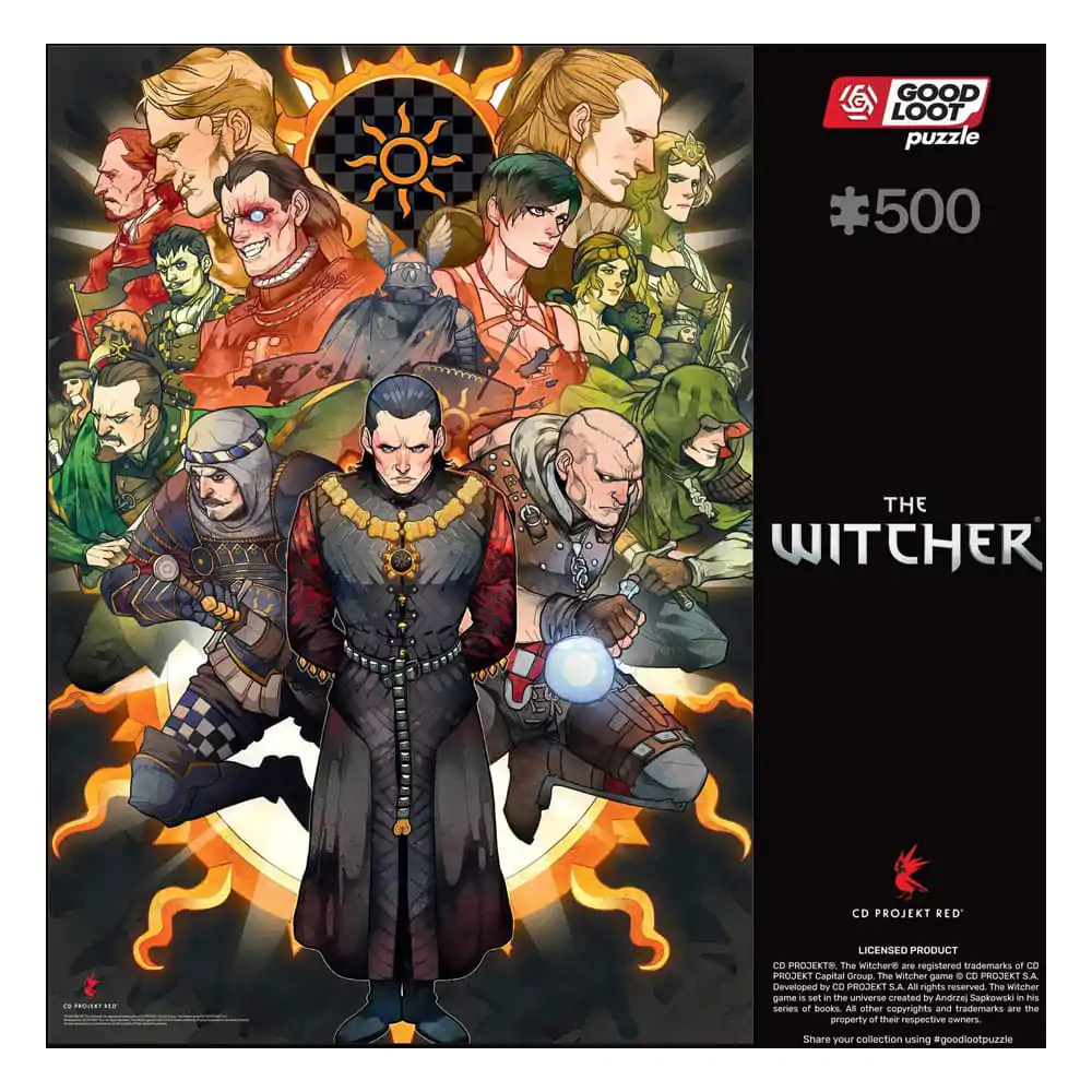 The Witcher Gaming Nilfgaard puzzle (500 darab) termékfotó