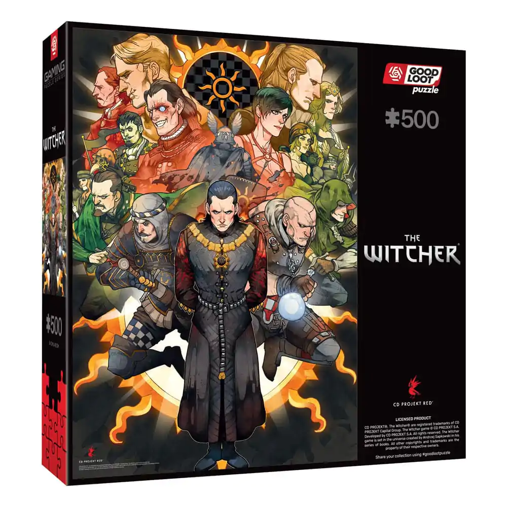 The Witcher Gaming Nilfgaard puzzle (500 darab) termékfotó