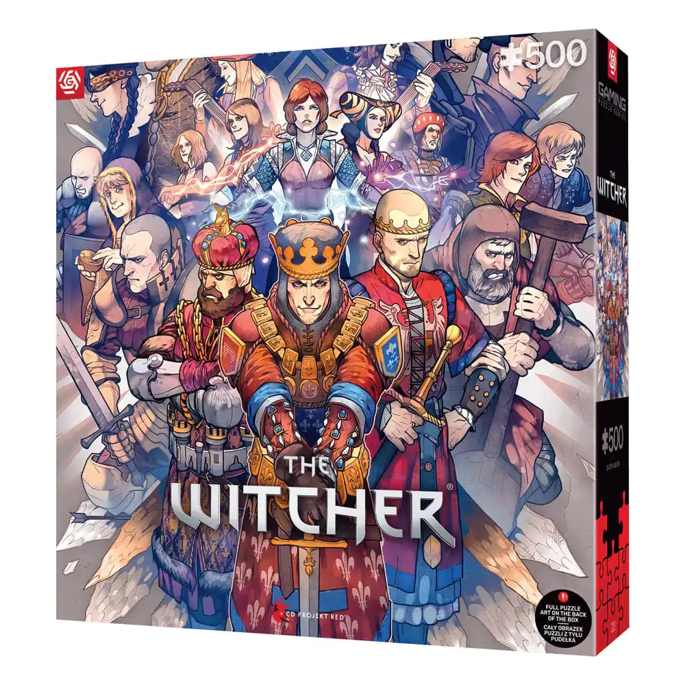 The Witcher Gaming Northern Realms puzzle (500 darab) termékfotó