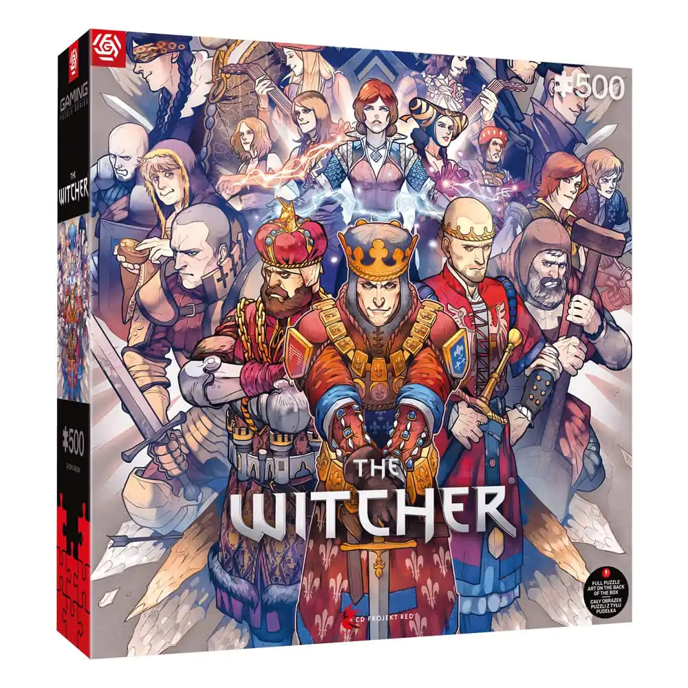 The Witcher Gaming Northern Realms puzzle (500 darab) termékfotó