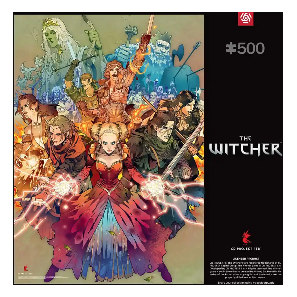 The Witcher Gaming Scoia'tael puzzle (500 darab) termékfotó