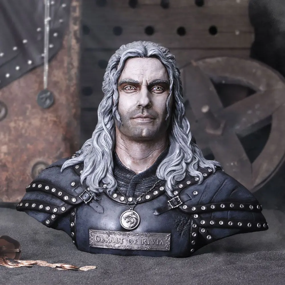 The Witcher Geralt mellszobor figura 39 cm termékfotó
