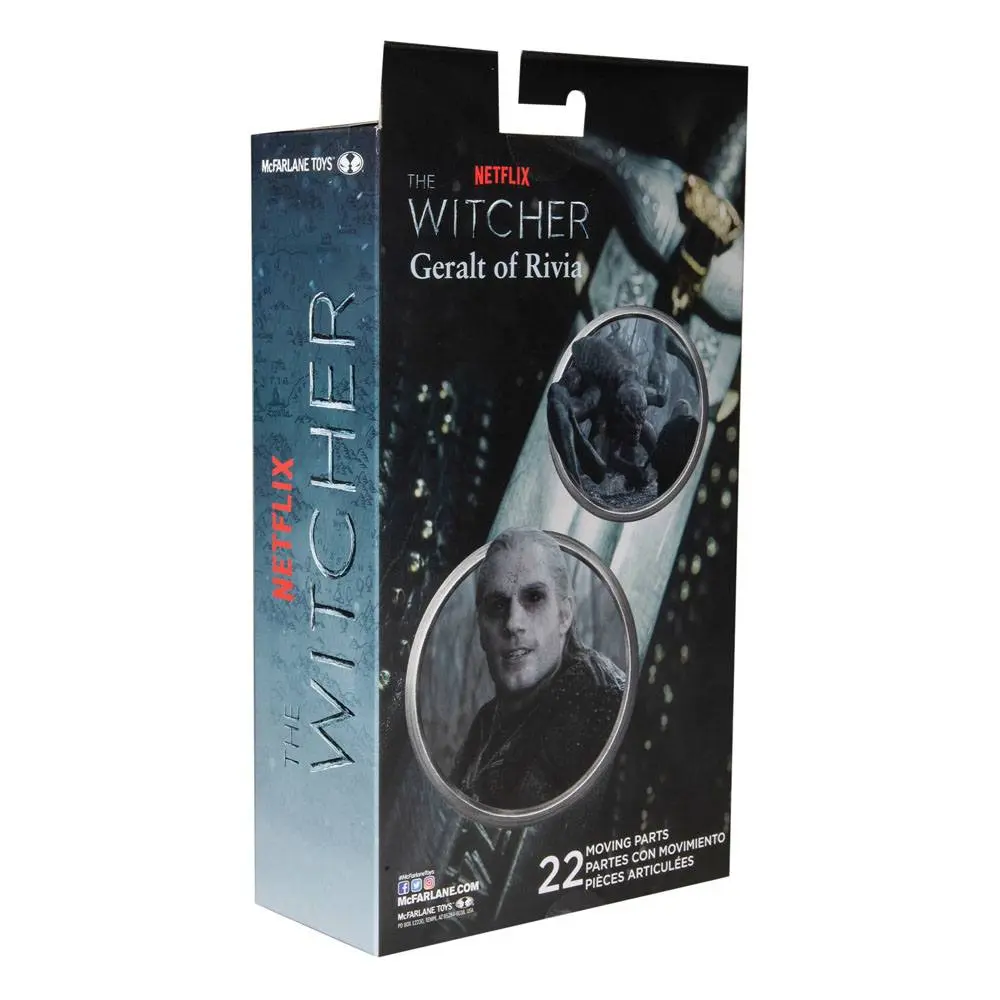 The Witcher Geralt of Rivia (Kikimora Battle) akciófigura 18 cm termékfotó