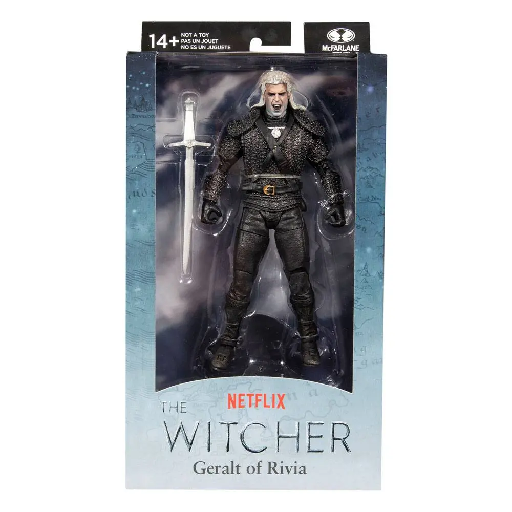 The Witcher Geralt of Rivia (Kikimora Battle) akciófigura 18 cm termékfotó