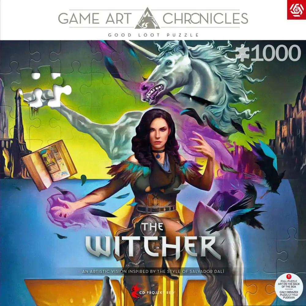 The Witcher III: Wild Hunt Game Art Chronicles Yennefer inspired by Salvador Dali puzzle (1000 darab) termékfotó