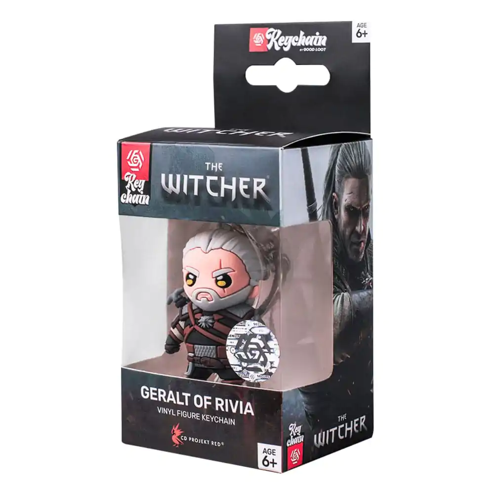 The Witcher III: Wild Hunt Vinyl kulcstartó Geralt of Rivia termékfotó